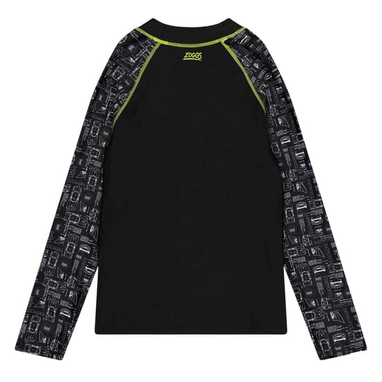 Zoggs - T-Shirt für Kinder, Sonne (Schwarz) - Image 2