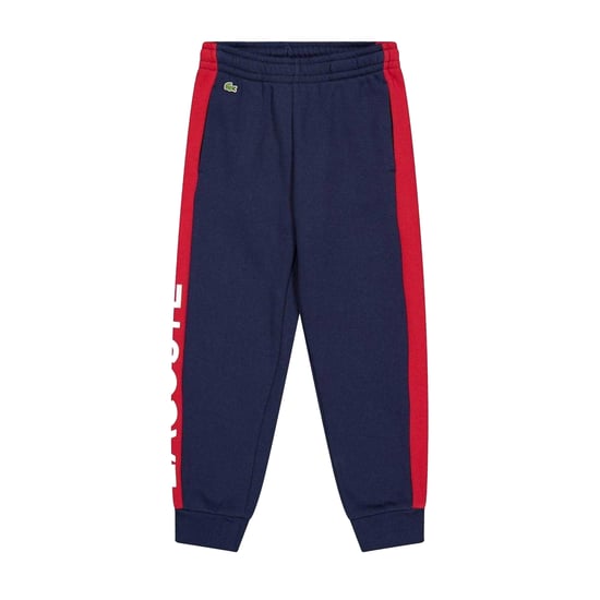 Lacoste - "Colourblock" Jogginghosen für Kinder (Dunkles Marineblau/Orange) - Image 1