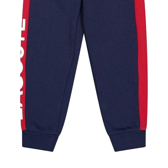 Lacoste - "Colourblock" Jogginghosen für Kinder (Dunkles Marineblau/Orange) - Image 3