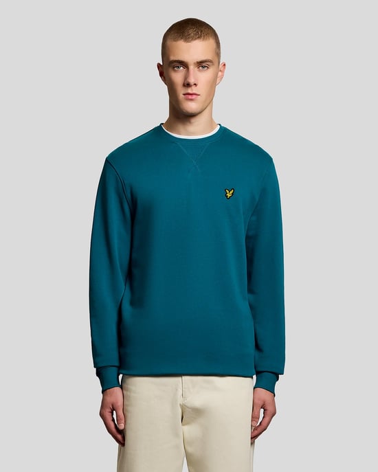 Baumwoll-Sweatshirt mit Rundhalsausschnitt - Image 1