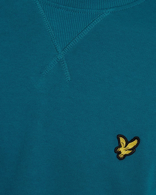 Baumwoll-Sweatshirt mit Rundhalsausschnitt - Image 6