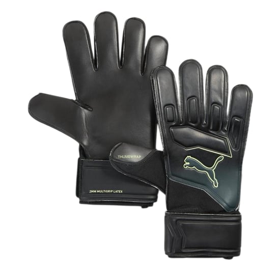 Puma - "Ultra Play RC" Torhüter-Handschuhe für Kinder (Orange/Schwarz) - Image 1