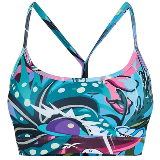 Reebok - Sport-BH für Damen (Blau/Violett) - Image 2