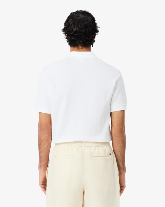 Lacoste Herren Polo Shirt Original Krokodil Logo - Image 4