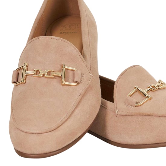 Dune London - "Glair" Halbschuhe für Damen, Wildleder (Braungrau) - Image 4