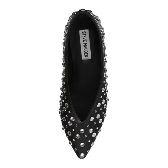 Steve Madden - "Venecia" Neuheit Pumps für Damen, Leder, Mandel Zeh, Flach (Schwarz) - Image 4