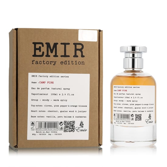Emir, Camp Fire Factory Edition, Eau de Parfum, Unisex, 100 ml - Image 2