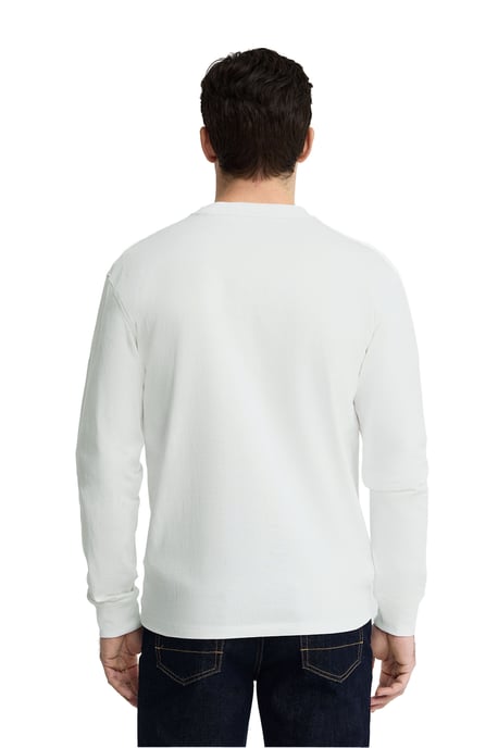 Langärmliges T-Shirt weiß mit geradem Schnitt und Rigby Go Stickerei - Image 3