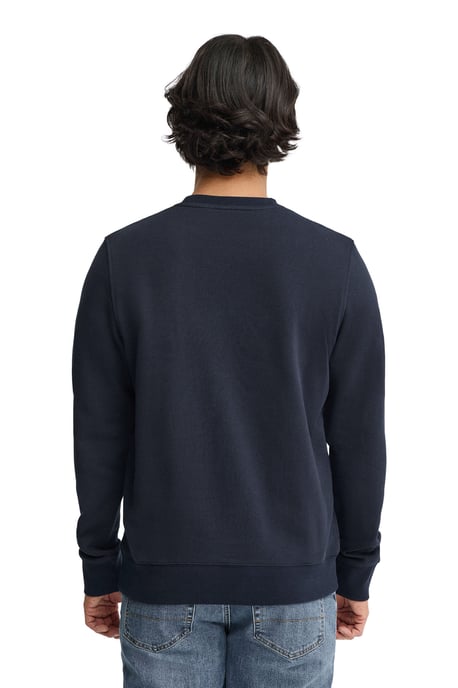 Sweatshirt marineblau im Relaxed Fit mit Rigby Go Stickerei - Image 3