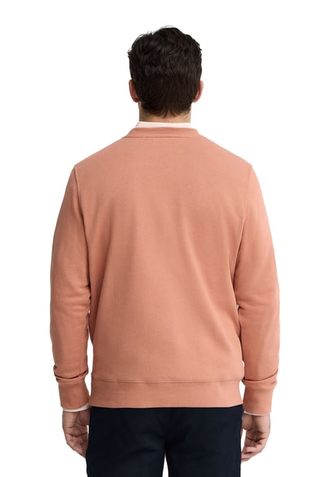 Sweatshirt lachsrosa im Relaxed Fit mit Rigby Go Stickerei - Image 3