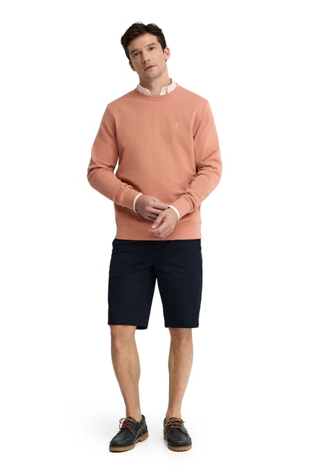 Sweatshirt lachsrosa im Relaxed Fit mit Rigby Go Stickerei - Image 4