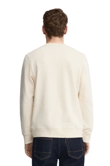 Sweatshirt ecru im Relaxed Fit mit Rigby Go Stickerei - Image 3