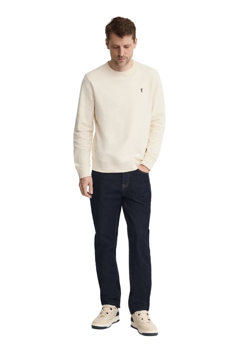 Sweatshirt ecru im Relaxed Fit mit Rigby Go Stickerei - Image 4