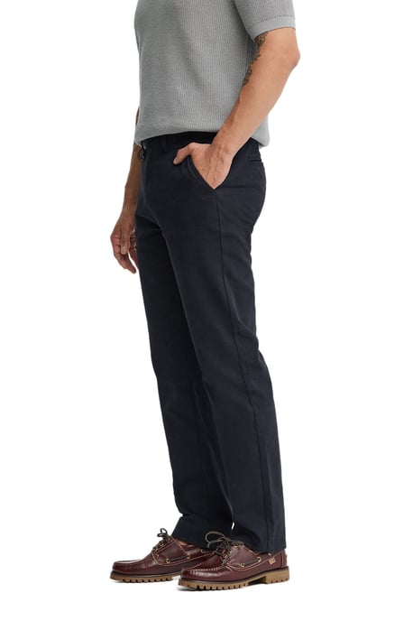 Chinohose marineblau im Regular Fit mit Polo Club Logo - Image 4