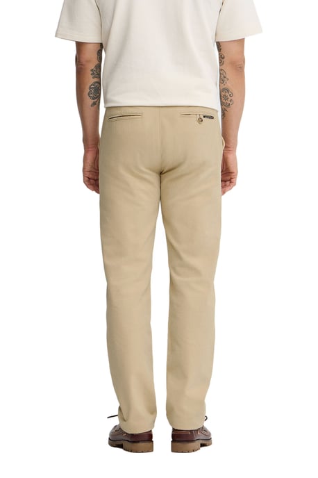 Chinohose beige im Regular Fit mit Polo Club Logo - Image 3