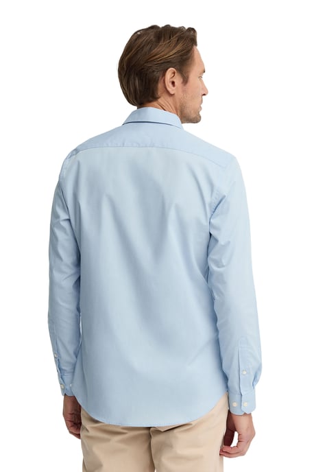 Hemd hellblau im Slim Fit mit Rigby Go Logo - Image 2