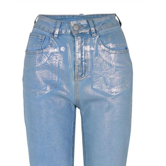 AmyLynn - "Lupe" Jeans für Damen (Silber) - Image 3