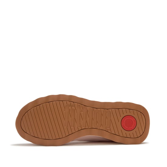 FitFlop X Pantone Retro-Q Wildleder Damen Sneakers in Rose - Image 6