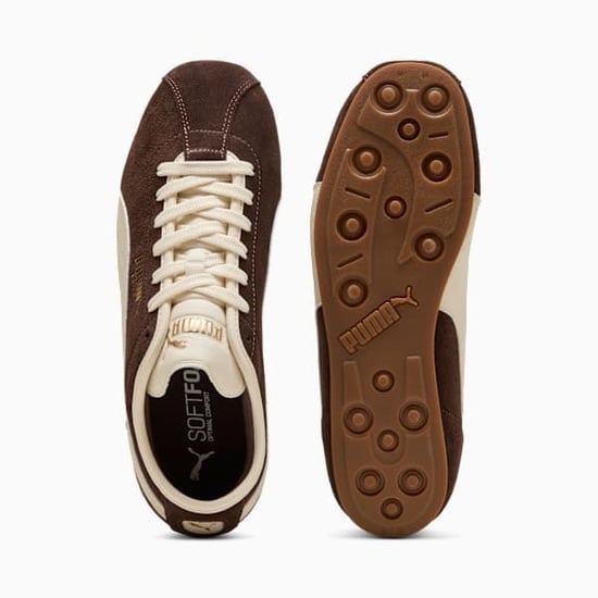 Puma Tackle Suede Schokolade/Alpenschnee Sneakers - Image 5