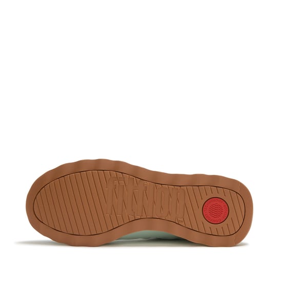 FitFlop X Pantone Retro-Q Wildleder Damen Sneakers in Grün - Image 5