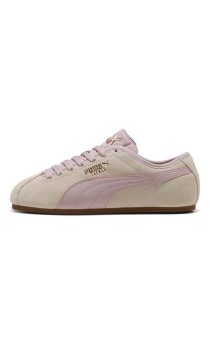 Puma Tackle Suede Damen Sneaker Silberne Nebel/Verwaschenes Pink - Image 3