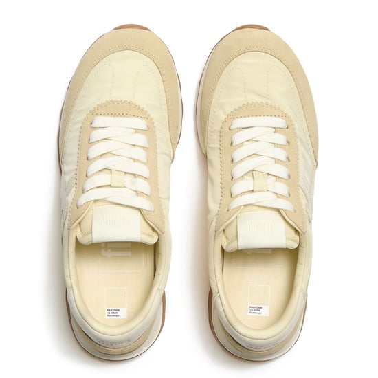 FitFlop X Pantone Retro-Q Wildleder Damen Rutabag Turnschuhe - Image 4