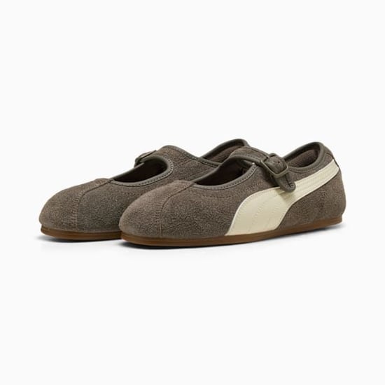 Puma Tacklette Wildleder Damen Matte Bronze/Alpen Schnee Sneaker - Image 1