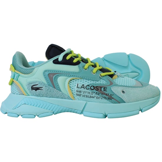 Lacoste L003 Neo 123 1 Damen Blaue Sneakers - Image 4