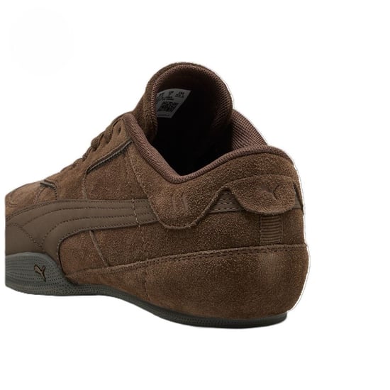 Puma Bella Mina Wildleder Damen Schokoladen Sneakers - Image 4