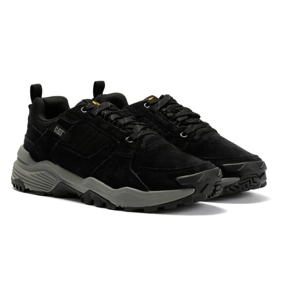 Caterpillar Greif-Suede Herren Schwarz Sneakers - Image 1