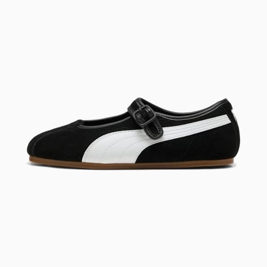 Puma Tacklette Wildleder Damen Schwarz/Weiß Trainer - Image 3
