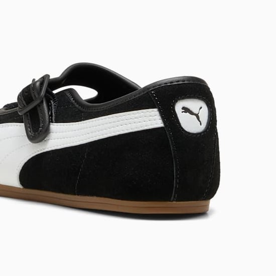 Puma Tacklette Wildleder Damen Schwarz/Weiß Trainer - Image 4