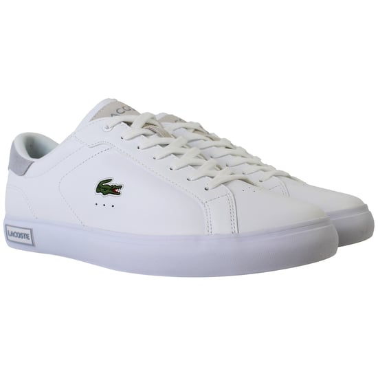 Lacoste Powercourt 124 2 Herren Weiße Sneaker - Image 2