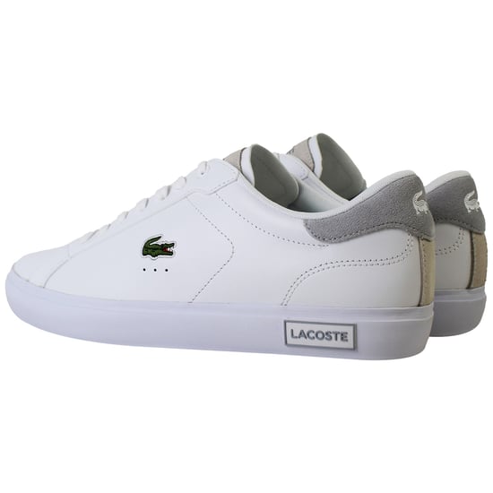 Lacoste Powercourt 124 2 Herren Weiße Sneaker - Image 3