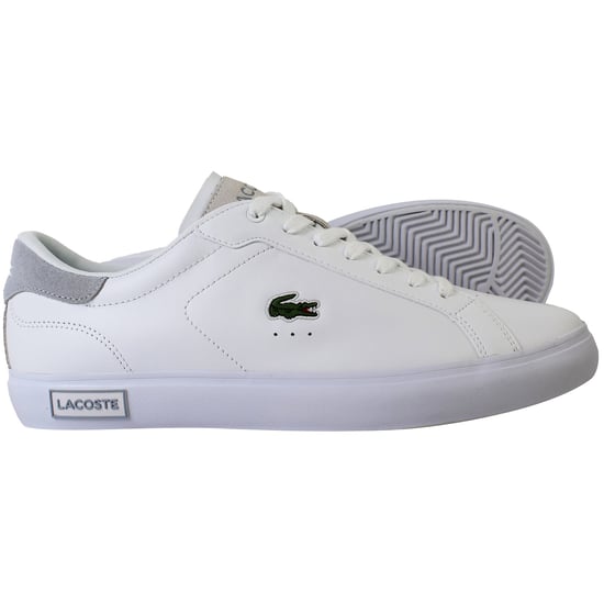 Lacoste Powercourt 124 2 Herren Weiße Sneaker - Image 4