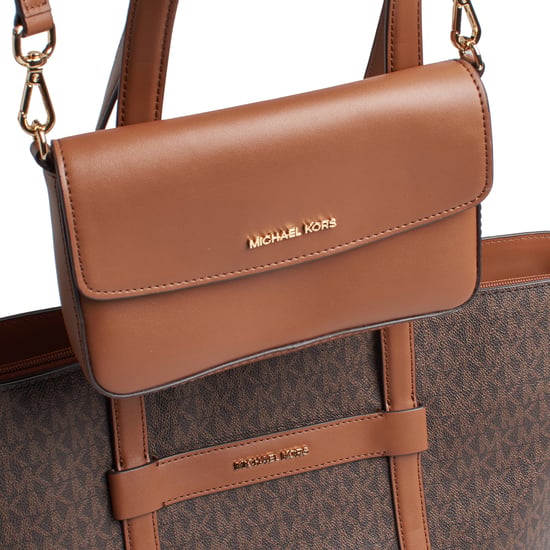 Damen 2-in-1 Tote Bag Jet Set Travel Großes Set Handtasche und Schultertasche 35S6GTVT3B - Image 2