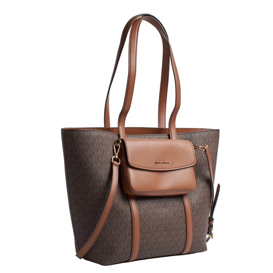 Damen 2-in-1 Tote Bag Jet Set Travel Großes Set Handtasche und Schultertasche 35S6GTVT3B - Image 4