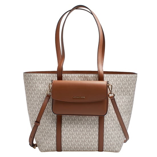 Damen 2-in-1 Shopper Jet Set Travel Große Tasche Handtasche und Umhängetasche 35S6GTVT3B - Image 1