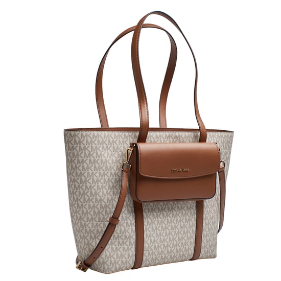 Damen 2-in-1 Shopper Jet Set Travel Große Tasche Handtasche und Umhängetasche 35S6GTVT3B - Image 4