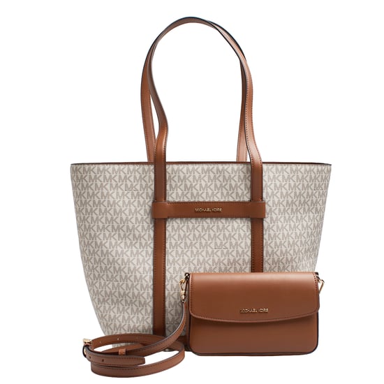 Damen 2-in-1 Shopper Jet Set Travel Große Tasche Handtasche und Umhängetasche 35S6GTVT3B - Image 5