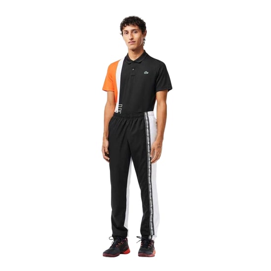 Lacoste - Trainingshose für Herren (Schwarz/Weiß) - Image 3
