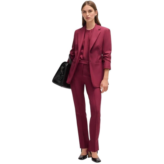 Boss - "Tizena" Hosen für Damen (Dunkelrot) - Image 4