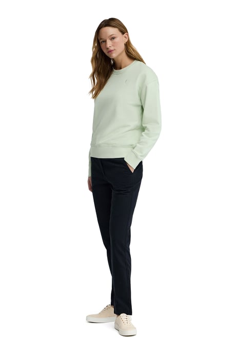 Sweatshirt pastelltürkis im Regular Fit mit Rigby Go Stickerei - Image 4