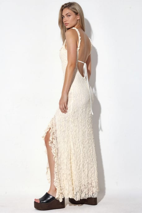 Spitzen-Midi-Kleid - Image 2
