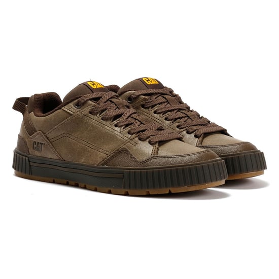 Caterpillar Axiom Wachsleder Herren Schnürschuhe - Image 1