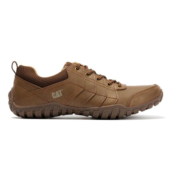 Caterpillar Instruct Wildleder Herren Schnürschuhe Dunkelbeige - Image 5