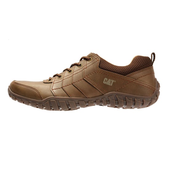 Caterpillar Instruct Wildleder Herren Schnürschuhe Dunkelbeige - Image 6