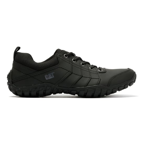 Caterpillar Instruct Wildleder Herrenschuhe in Schwarz mit Schnürung - Image 5