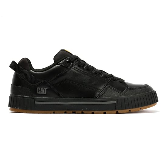 Caterpillar Axiom Leder Herrenschuhe Schwarz Schnürschuhe - Image 5