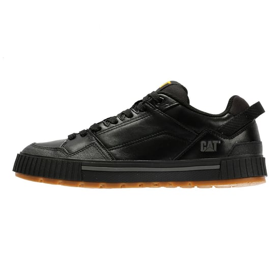 Caterpillar Axiom Leder Herrenschuhe Schwarz Schnürschuhe - Image 6